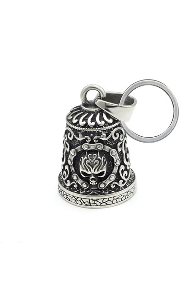 Choice سلسلة مفاتيح على شكل جرس على شكل أجنحة ملاك مكونة من 31 حرفًا للرجال، ...