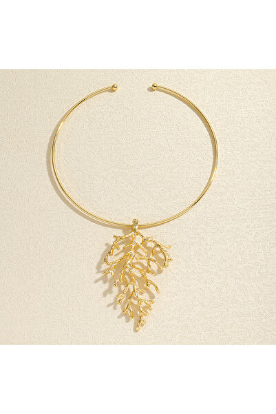 Choice قلادة تشوكر معدنية من طراز 1 من ZAA Fashion للنساء على شكل شاطئ صيفي م...