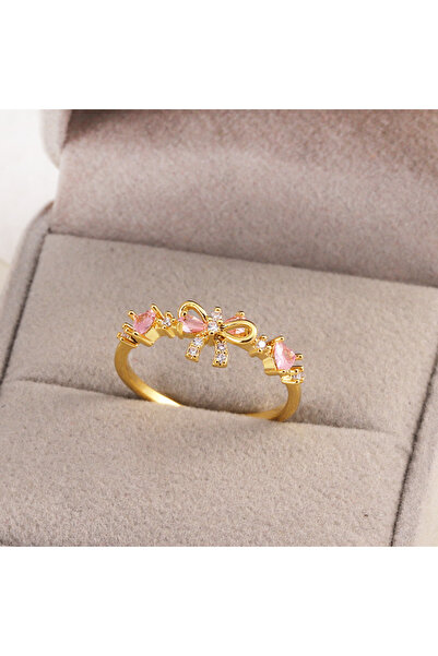 Choice 7 Sparkling Colorful Dazzling CZ Finger Flower Rings For Women Luxury ...