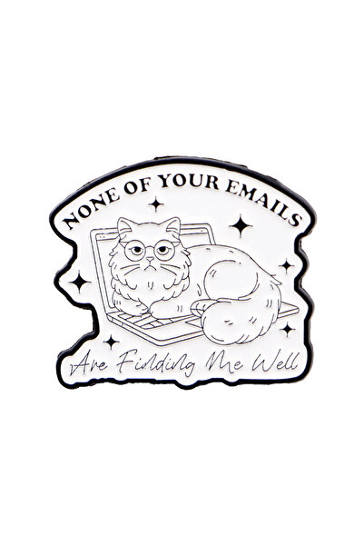 Choice 11 دبوس مينا معدني على شكل قطة كرتونية مضحكة على شكل حيوانات، دبوس ظهر...