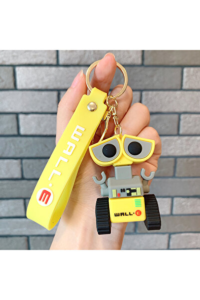 Choice WALL.E Anime WALL·E Keychain Figure Cute EVE Cartoon Keyring Pendent C...
