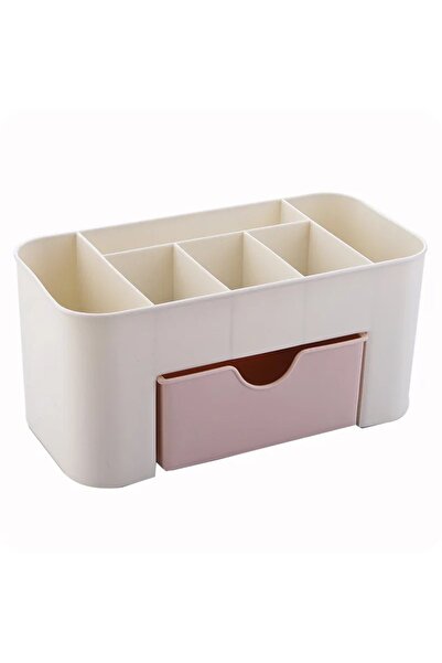 Choice منظم بلاستيكي لفن الأظافر باللون الوردي، مزيل طلاء الجل، قطعة قطن تنظي...