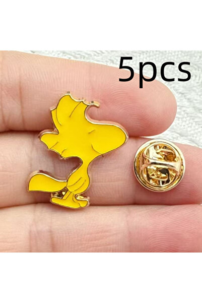 Miniso Antique Copper Plated 5pcs Cartoon Dog Enamel Pins Cute Animal Brooche...