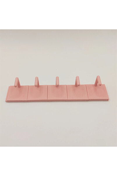 Choice Pink 5pcs Nail Practice Display Stand Detachable Press on Nail Trainin...