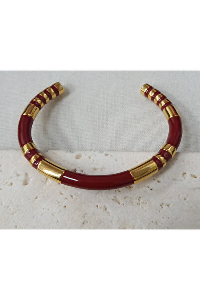 Choice HZ44976D9K1 مجموعة أساور مفتوحة من الفولاذ المقاوم للصدأ مطلية بالمينا...