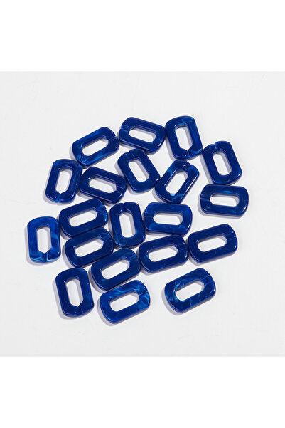choice2 20x30mm Marbled blue 20pcs 20x30mm Mixed Color Acrylic Square Ring Li...