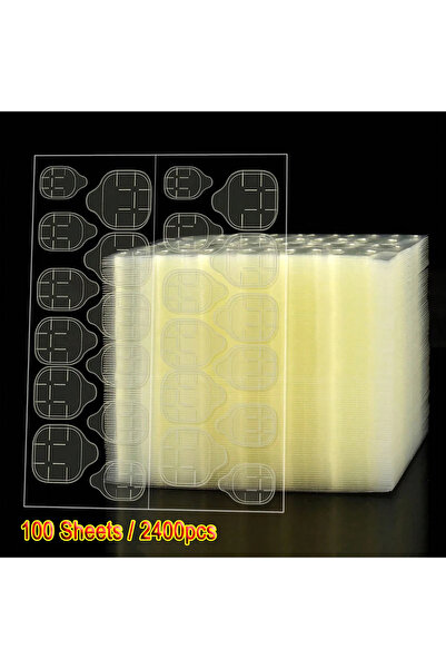 Choice أصفر - 100 ورقة 100 ورقة / 2400 قطعة غراء هلامي فائق الالتصاق مقاوم لل...