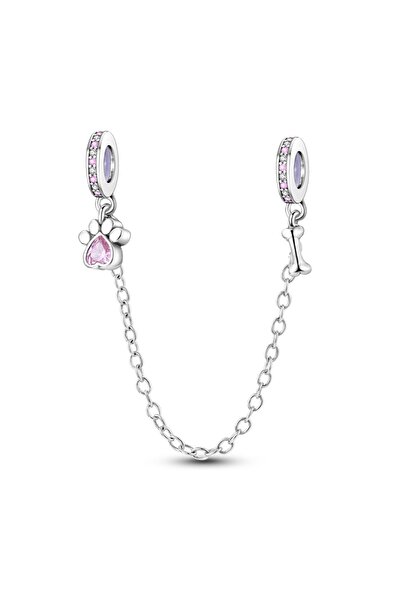 Choice33 AKTC547 Safety Chain Charms 925 Sterling Silver Fit Original 925 Bea...