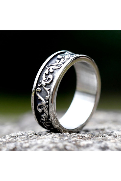 Choice خاتم دائري بنمط فايكنغ سبيندريفت، جديد من عام 2023، كما هو موضح، بتصمي...