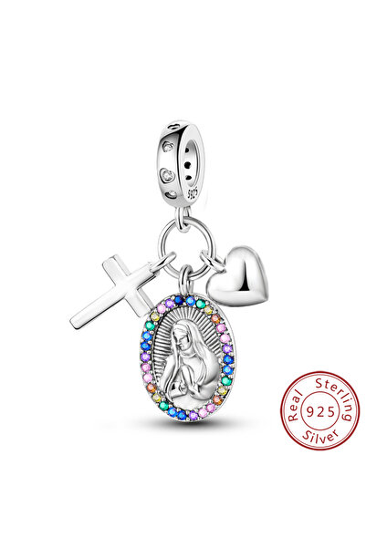 Choice KTC661 خرز فضة عيار 925 على شكل عين الشيطان، خرز ملاك، خرز يناسب أساور...