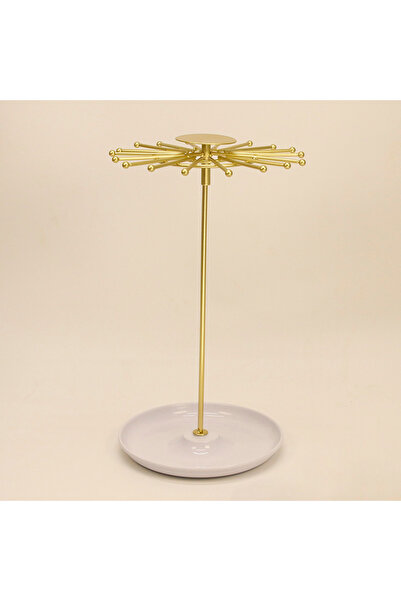 Choice الصين 1 هيكل سطح المكتب الجديد رف المجوهرات الدوار مناسب لتنظيم القلاد...