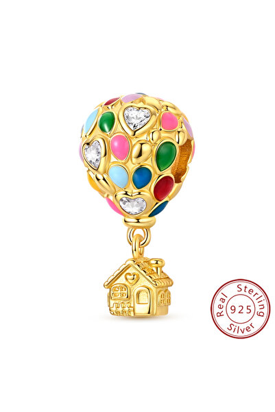 Choice KTC065-GD قلادة فراشة اليراع المضيئة الأصلية من الفضة الإسترلينية عيار...