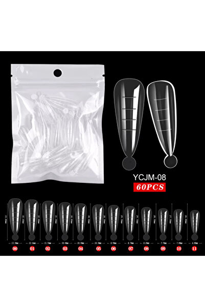 Choice 60 Needles 60 Pieces/Bag Uv Gel Polishing Fast Building Mold Acrylic F...