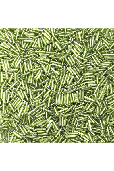 Choice 225 قطعة من خرز البذور الزجاجي الملون باللون الأخضر الفاتح على شكل أنب...