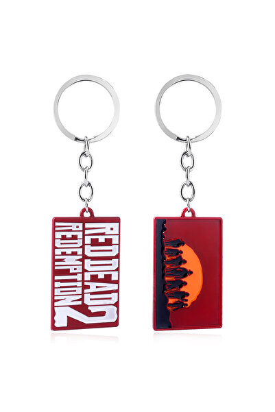 Choice K00423-02 لعبة RDR2 Arthur Morgan Revolver Keyring Red Dead Redemption...