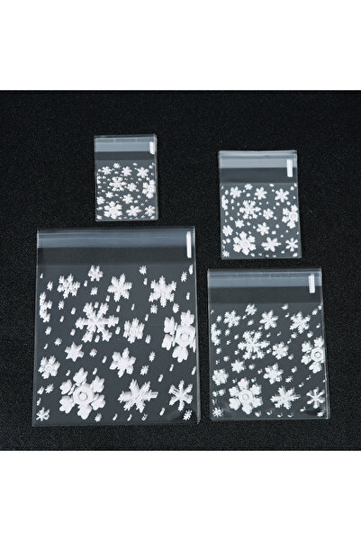 Choice 10x10 سم 100 قطعة/الوحدة شفافة ندفة الثلج OPP أكياس ذاتية الغلق الحلوى...