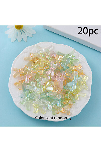 Choice 20 قطعة مختلطة 20/50 قطعة من شريط قوس قزح الأكريليكي، خرز فاصل لصنع ال...