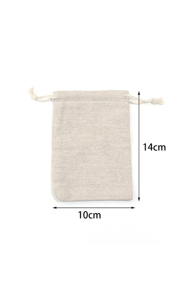 Choice 10 × 14 مم 10 قطع 5-10 قطع أكياس قطنية حقيبة هدايا برباط أكياس تغليف ص...