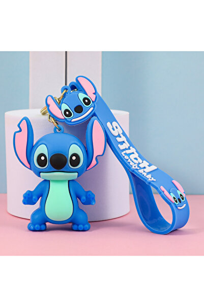 Miniso سلسلة مفاتيح ديزني ستيتش KC4305 - سلسلة مفاتيح لطيفة من ليلو وستيتش، س...