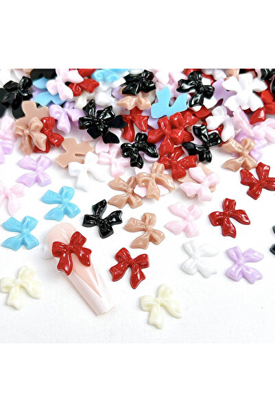 Choice M7082 50 قطعة 50 قطعة ثلاثية الأبعاد أورورا شفافة من الراتنج فيونكة أظ...