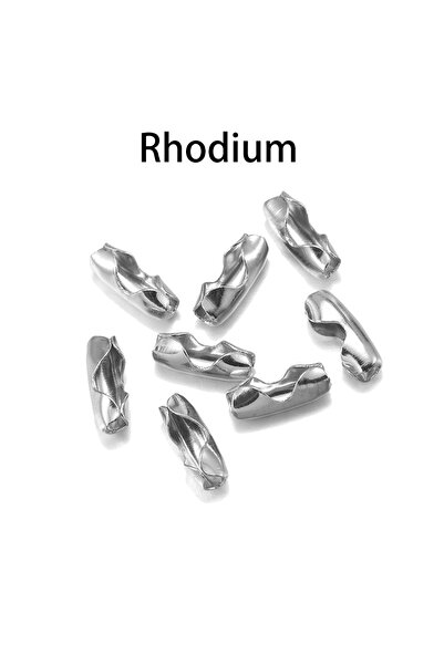 Choice 1.5 مم روديوم 200 قطعة/الوحدة القطر 1.5/2/2.4/3.2 مم موصلات سلسلة الكر...