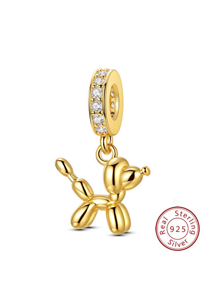 Choice KTC895-GD Hot Sales 925 Sterling Silver Charms Beads Pendant Elephant Cat Dog Animal Beads Fit Origi