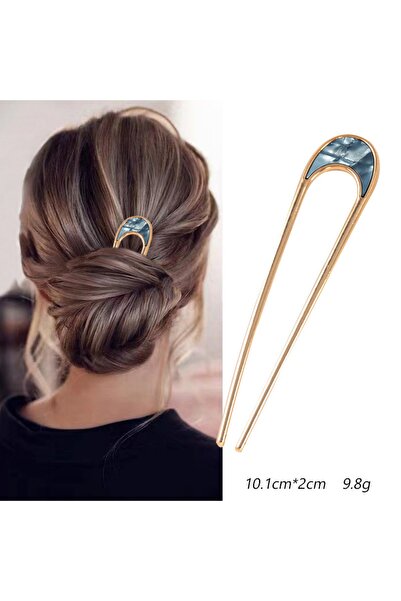 Choice UCG Fashion Hair Accessories Metal U Shape Hair Stick For Women Silver...