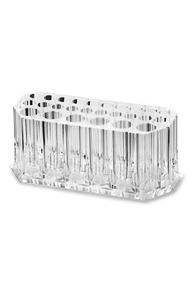 Choice منظم فرش الأظافر الشفاف ذو 26 فتحة، أداة تخزين أدوات فن الأظافر، علبة ...