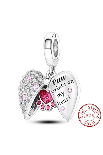 Choice KTC504 مبيعات ساخنة 925 فضة استرلينية خرز قلادة فيل قطة كلب حيوان خرز ...