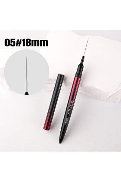 Choice G-B614-05 1/6 قطعة فرشاة تحديد الأظافر فرشاة جل الأظافر طلاء أظافر جل ...