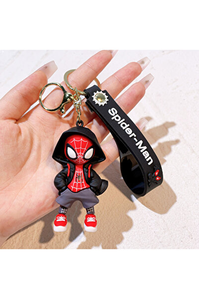 Miniso 6cm KC3859 Marvel Spider-Man Keychain – Official Avengers Hero Pendant...