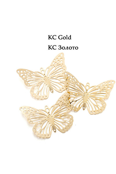 Choice مجموعة من 20 قطعة من KC Gold، 20/30 قطعة/الحزمة، لفائف نحاسية مزخرفة ع...