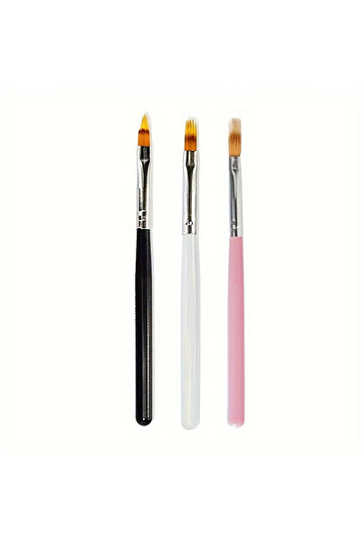 Choice 3pcs Soft Gradient Nail Brush Drawing Painting Nylon Hair DIY Gradient...