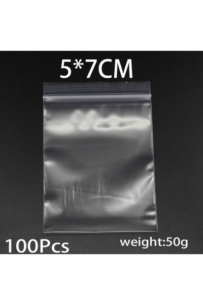Choice 5x7cm-100pcs 30-100Pcs Thick Plastic Poly Clear Bags 4x6/5x7/6x8/7x10c...