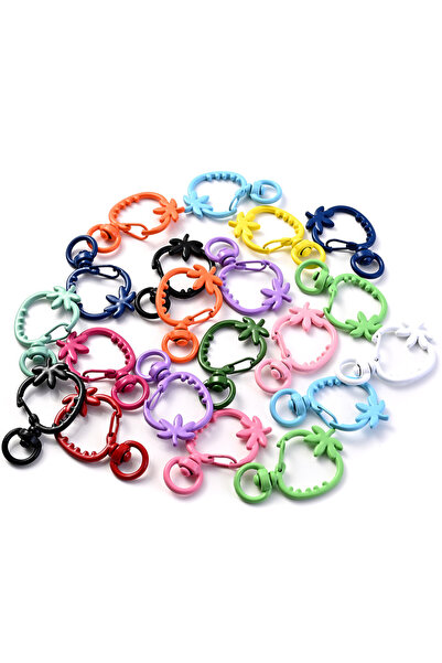 Choice 5 قطع مزيج عشوائي 5 قطع 23 × 36 مم مشابك جراد البحر الفراولة مشابك قاب...