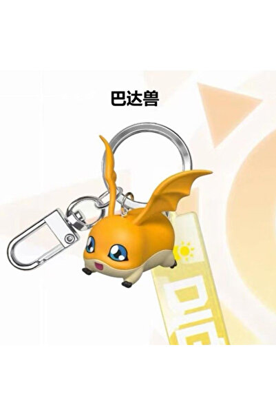 Choice سلسلة مفاتيح أنمي أصلية من باتامون، وحش أجيو ثلاثي الأبعاد، زينة معلقة...