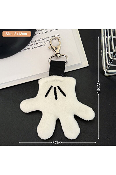 Choice Plush 1 pcs Creative And Wonderful Plush Glove Pendant Cute Keychain B...