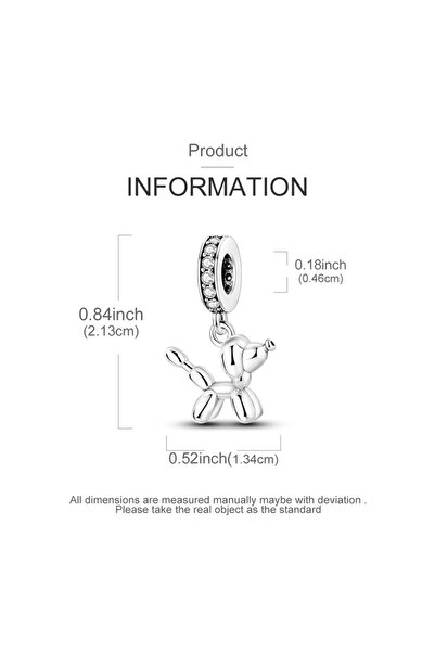 Choice KTC895 جديد في 925 فضة استرلينية خرز فراشة فيل كلب قوس صليب قلادة تناس...