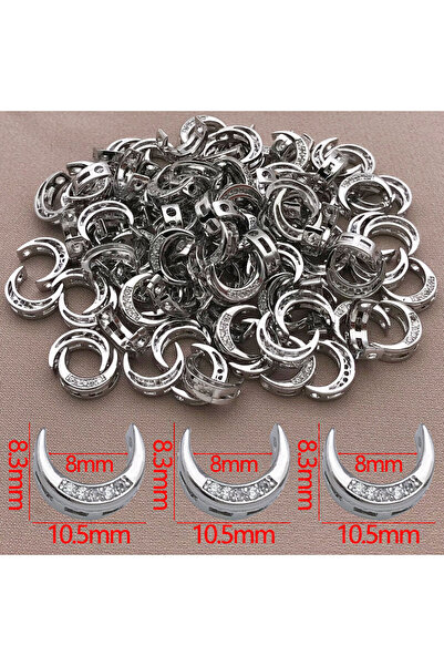 Choice1 6 قطع T786-بلاتينيوم 2/4/6 قطع عصرية مطلية بالذهب عيار 18 قيراطًا مرص...