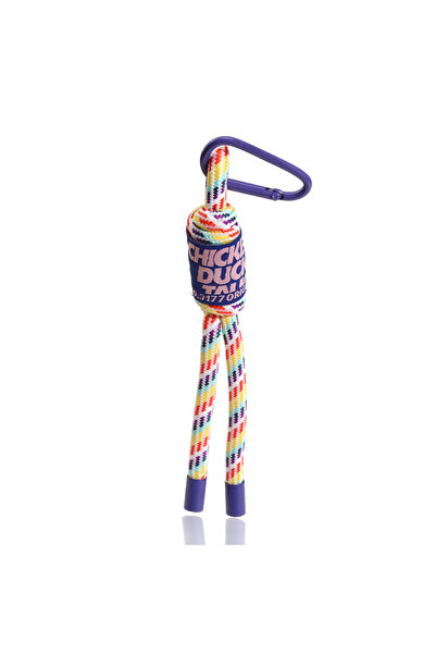 Choice سلسلة مفاتيح بحبل مضفر قزحي الألوان إبداعية E5498 مع حلقة مفاتيح لحقيب...