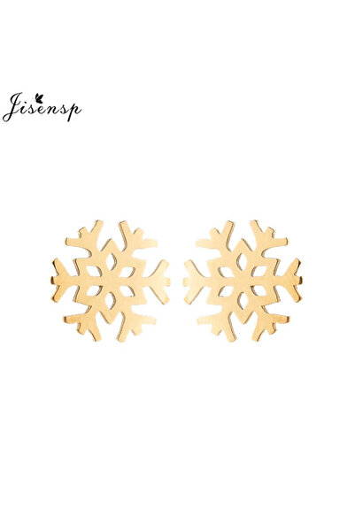 Choice أقراط أذن GED303G من الفولاذ المقاوم للصدأ على شكل شجرة غزال لعيد المي...