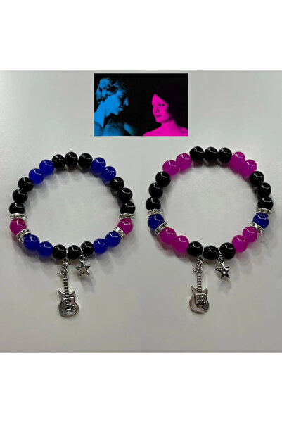 Choice سوار خرز أنيق للأزواج wt5952501، مستوحى من ألبوم "Who Really Cares" لف...