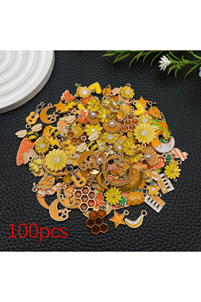 Choice SN1256-100pcs 20/50/100pcs Adorable Oil-Dipped Alloy Charm Assortment!...