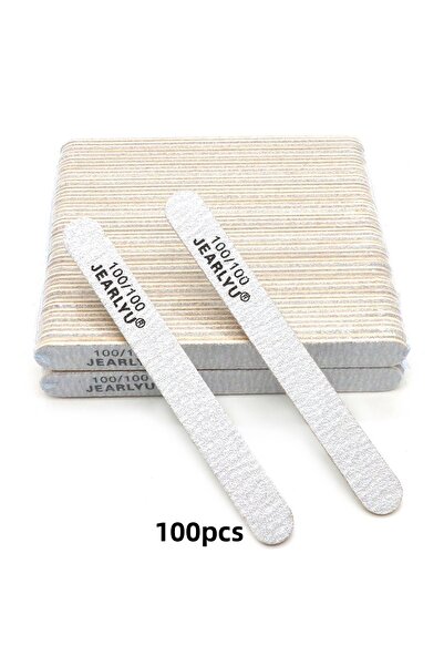 Choice مجموعة من 100 قطعة من مبردات خشبية مستقيمة بطول 13 سم، ألواح صنفرة رما...