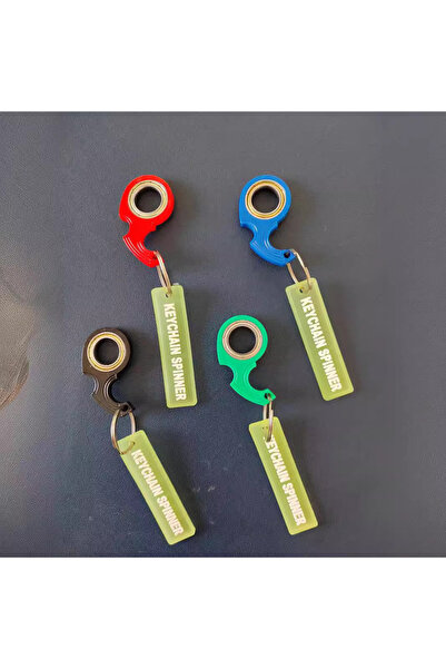 Choice 6 سم، 4 قطع، كرامبيت سبينر شهير من الجيل الثاني، سلسلة مفاتيح دوارة بأطراف الأصابع