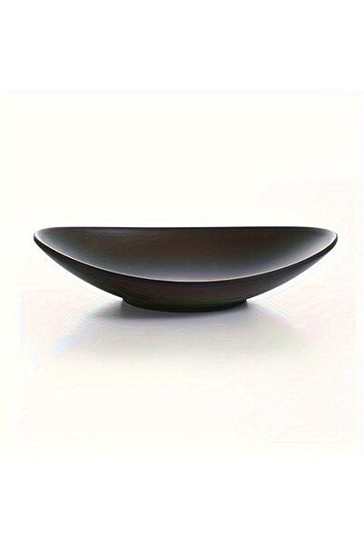 Choice 1pc Elegant Oval Black Jewelry & Key Tray - Versatile Organizer for Ri...