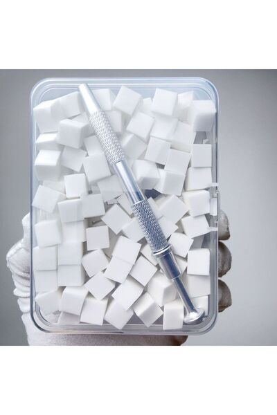 Choice 100 إسفنجة، مشبك واحد، 51/101 قطعة، إسفنجة متدرجة اللون، أدوات ختم فن ...