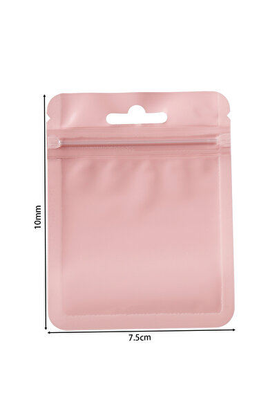 Choice 50 قطعة 7.5 × 10 سم وردي 20/50 قطعة أكياس قزحية اللون ذاتية الغلق كيس ...