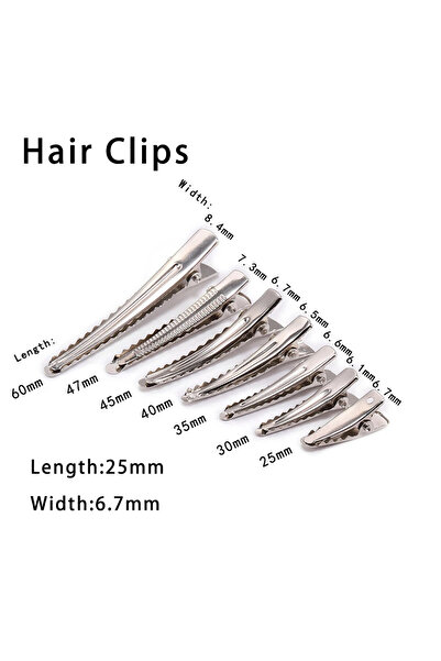 Choice 20 قطعة 45 مم × 6.7 مم 20/50 قطعة 25-60 مم مشبك شعر لصنع المجوهرات دبو...