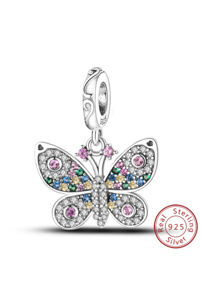 Choice KTC170 تخفيضات ساخنة على قلادة من الفضة الإسترلينية عيار 925 على شكل فيل وقط وكلب وحبات حيوانات أصلية